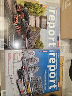 2x Fleischmann/Roco Report Trein Tijdschriften, Gebruikt, Fleischmann, Gelijkstroom of Wisselstroom, Boek, Tijdschrift of Catalogus