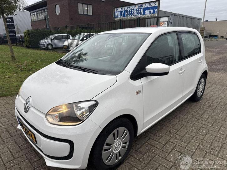 Volkswagen up! 1.0 BLEUMOTION PARKEERSCHADE! BOUWJAAR 2016 3, Auto diversen, Schadeauto's, Volkswagen, Handgeschakeld, Benzine