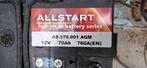 accu allstart, Ophalen of Verzenden, Gebruikt
