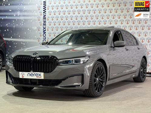 BMW 7-serie 745e High Executive | Chrome delete | Pano | H&K, Auto's, BMW, Bedrijf, Te koop, 7-Serie, 360° camera, ABS, Achteruitrijcamera