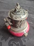 Mooie oude Chinese wierookbrander van rode jade, Antiek en Kunst, Ophalen of Verzenden