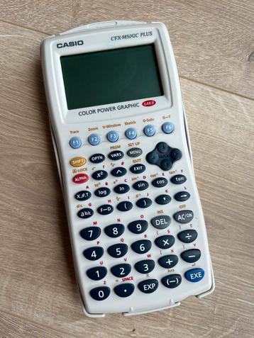 Casio CFX-9850GC Plus grafische rekenmachine beschikbaar voor biedingen