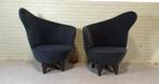 Vintage Oortjes Design Fauteuil, P/p/s, Ophalen, Tweedehands, Tweedehands, Stof