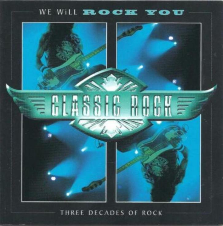 We Will Rock You - Three Decades Of Rock (2 CD) Nieuw, Cd's en Dvd's, Cd's | Verzamelalbums, Nieuw in verpakking, Rock en Metal