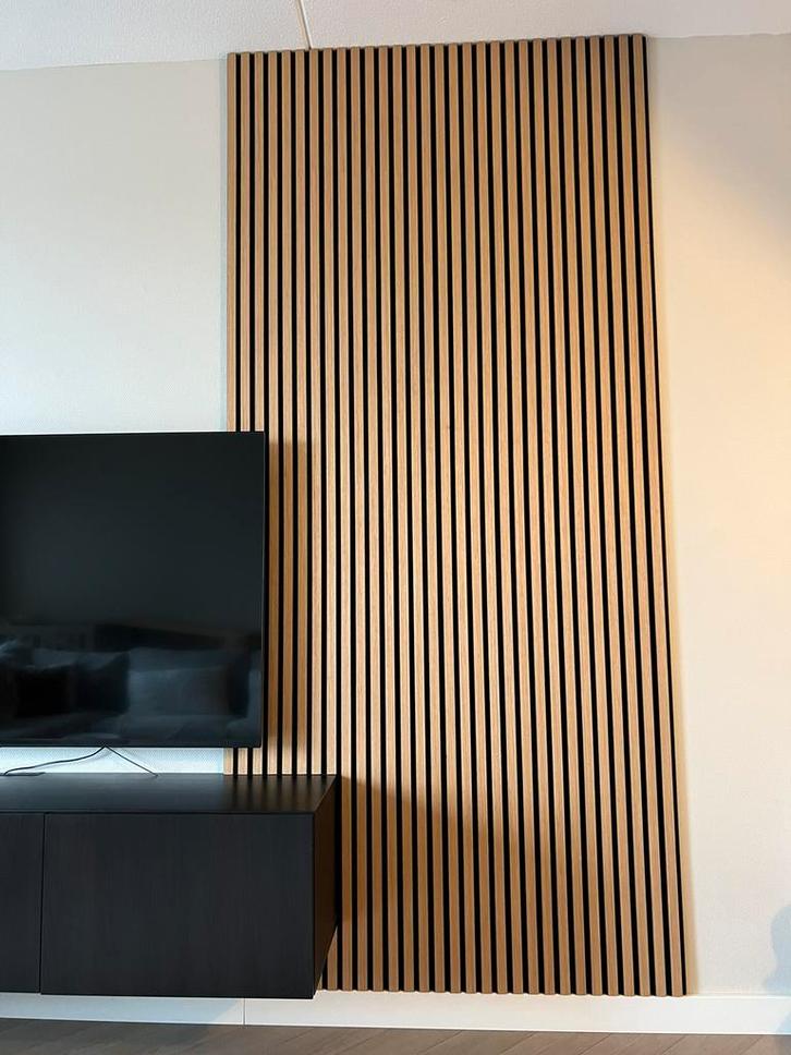 Wandpaneel panelen natural oak, Huis en Inrichting, Stoffering | Gordijnen en Lamellen, Zo goed als nieuw, 200 cm of meer, 50 tot 100 cm