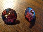 vintage clips opengewerkt cloisonne nr or 060, Ophalen of Verzenden, Overige materialen, Oorbellen