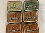 Niemeyer Tabaksdoos 6 stuks vintage, Verzamelen, Blikken, Ophalen of Verzenden, Gebruikt, Overige, Overige merken