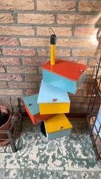 Vintage jaren 60 bijzettafel ., Minder dan 55 cm, Gebruikt, Ophalen of Verzenden, 60 cm of meer