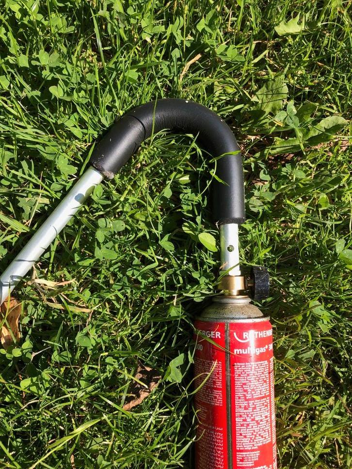Rothenberger Onkruidbrander op gas met piezo ontsteker, Tuin en Terras, Onkruidbranders, Gebruikt, Ophalen of Verzenden