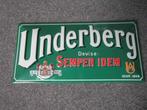 UNDERBERG BLIKKEN RECLAMEBORD, Ophalen, Zo goed als nieuw, Reclamebord