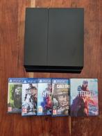 Playstation 4 met spellen 500gb, Spelcomputers en Games, Spelcomputers | Sony PlayStation 4, Ophalen of Verzenden, Zo goed als nieuw
