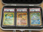 Pokémon PSA slabs 1999 Charizard Venusaur Blastoise Holo, Hobby en Vrije tijd, Verzamelkaartspellen | Pokémon, Ophalen of Verzenden