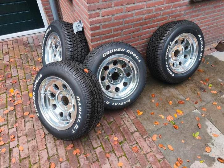 5x4.75 Chevrolet Chevy velgen kleine steek 5x120.65 USA, Auto-onderdelen, Banden en Velgen, Velg(en), Zomerbanden, 15 inch, 235 mm