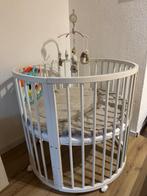 Ronde baby box op wielen incl matras, Kinderen en Baby's, Ophalen, Zo goed als nieuw, Rond, Wieltjes