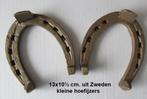 uit Zweden, set kleine hoefijzers, ponypaardje of geit, Ophalen of Verzenden, Gebruikt