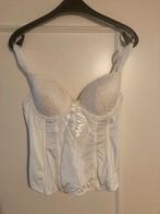 Sexy beige gebloemd rekbaar corset van Hunkemoller, maat M, Hunkemöller, Verzenden, Beige, String