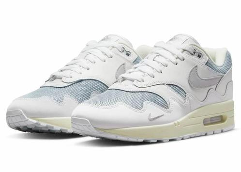 Sneakerverzameling: Nike Air Max 1 Patta White - EU Size 43, Kleding | Heren, Schoenen, Nieuw, Sneakers of Gympen, Wit, Verzenden