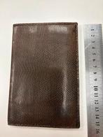 Chique slanke hagedislederen portefeuille -nieuw- !, Overige merken, Bruin, Nieuw, Ophalen of Verzenden
