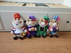 4 Hamsters (Albert Heijn) thema Sinterklaas, Kinderen en Baby's, Speelgoed | Knuffels en Pluche, Overige typen, Zo goed als nieuw