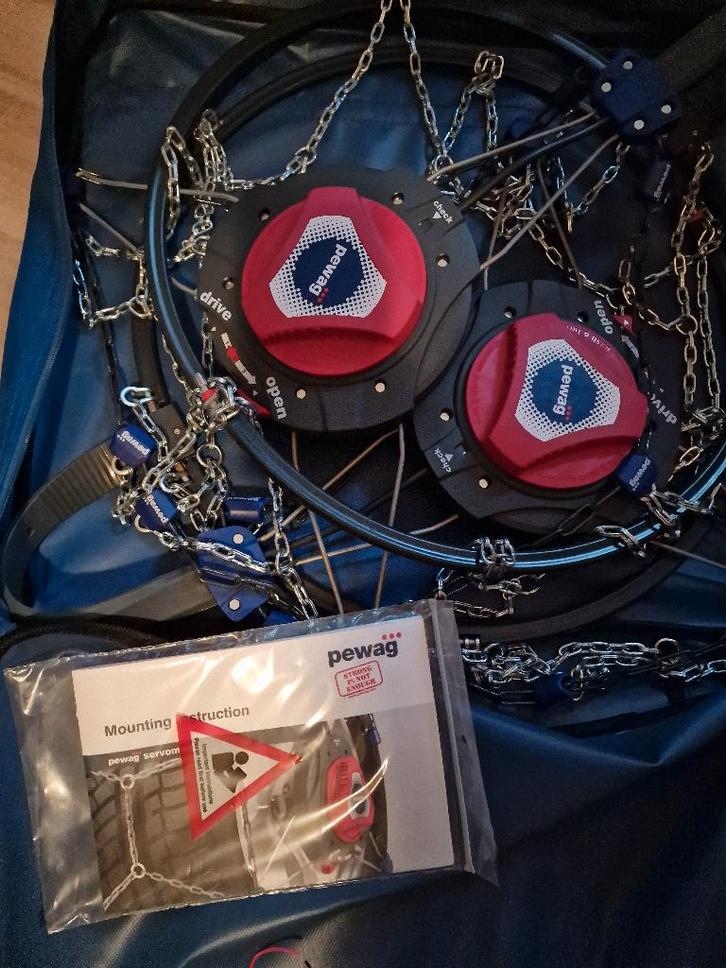 Sneeuwkettingen Pewag Servomatic RSM69, Auto diversen, Sneeuwkettingen, Zo goed als nieuw, Ophalen of Verzenden