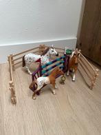 Schleich Horse club paarden familie 42433, Ophalen of Verzenden, Zo goed als nieuw, Paard, Beeldje of Figuurtje