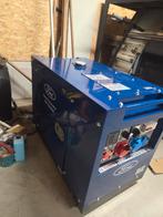 Aggregaat 8 kVA te huur, Gebruikt, Dieselolie, Geluidgedempt, Ophalen of Verzenden