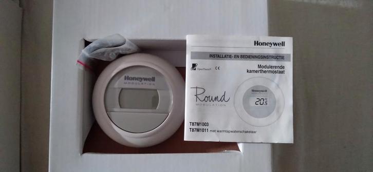 Honeywell Round Modulation Thermostaat - Nieuwstaat!, Doe-het-zelf en Verbouw, Thermostaten, Nieuw, Slimme thermostaat, Ophalen of Verzenden