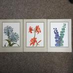 Holland Amerika Lijn: 3 blanco Menukaarten Bloemen, Ophalen of Verzenden, Zo goed als nieuw, Kaart, Foto of Prent