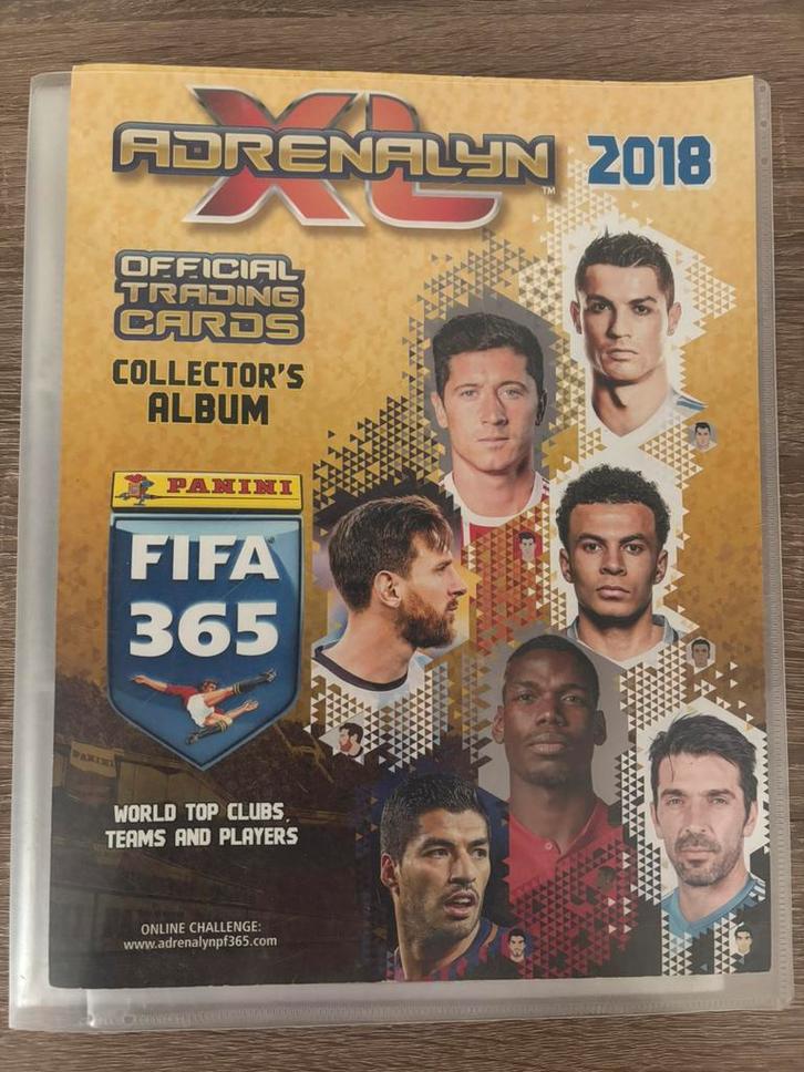 2018 Panini Adrenalyn FIFA 365 Collector’s Album, Hobby en Vrije tijd, Stickers en Plaatjes, Zo goed als nieuw, Plaatje, Ophalen of Verzenden