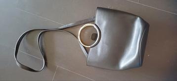 Schoudertas met draagriem zwart. Messing. H&M beschikbaar voor biedingen