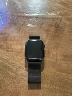 Apple watch series 7 45mm stainless steel GPS LTE, Sieraden, Tassen en Uiterlijk, Smartwatches, Ophalen, Zwart, IOS, Zo goed als nieuw
