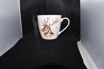 Oorbekers Edelhert Country Life servies beschikbaar voor biedingen