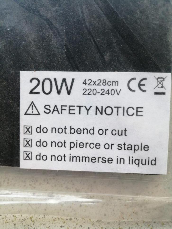 warmte mat 2 stuks, Dieren en Toebehoren, Overige Dieren-accessoires, Nieuw, Ophalen