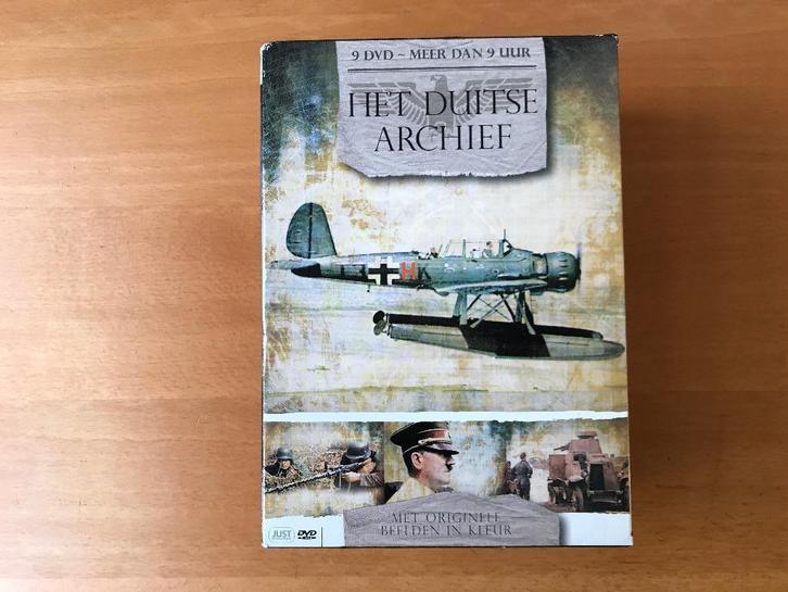 Het Duitse archief 9 DVD's, Cd's en Dvd's, Dvd's | Documentaire en Educatief, Zo goed als nieuw, Oorlog of Misdaad, Alle leeftijden