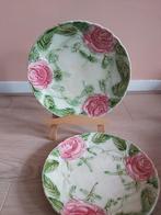 Borden met rozen, Antiek en Kunst, Antiek | Servies los, Ophalen of Verzenden