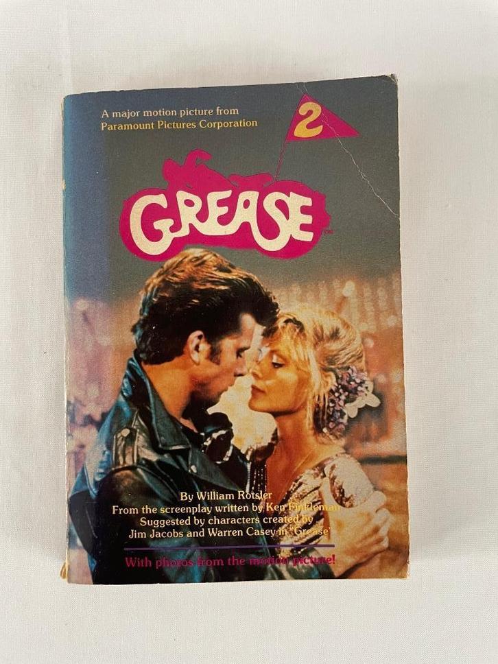 Grease 2 - William Rotsler, Boeken, Film, Tv en Media, Gelezen, Ophalen of Verzenden
