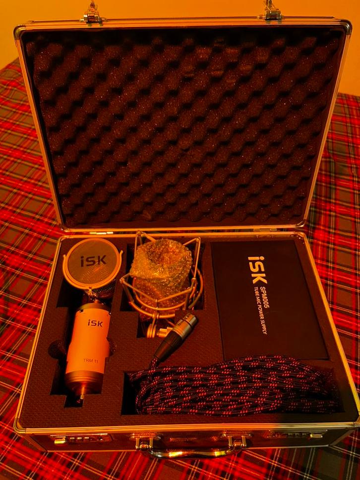 Studio buizenmicrofoon – buis geüpgraded, Muziek en Instrumenten, Microfoons, Zo goed als nieuw, Studiomicrofoon, Ophalen of Verzenden