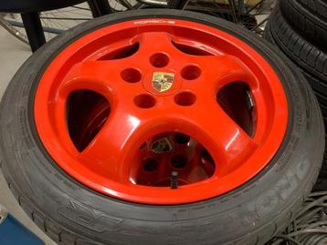 5 x 130 Reservewiel Porsche Cupvelg 7 1/2  x 17 ET waarde 52 beschikbaar voor biedingen