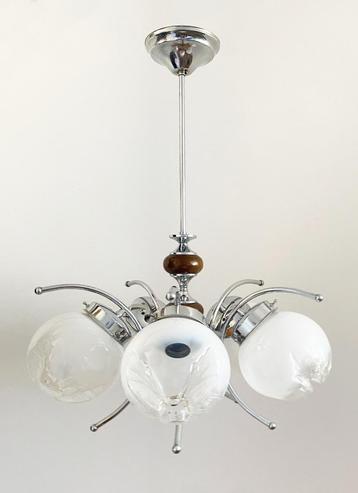 Vintage Murano Kroonluchter – Mid-Century Modern / Space Age beschikbaar voor biedingen