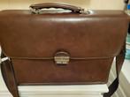 Nieuwe aktetas/laptoptas - nooit gebruikt!, Kleding | Heren, Stropdassen, Castelijn & Beerens, Effen, Bruin, Nieuw