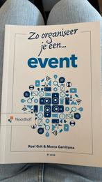 Roel Grit - Zo organiseer je een event, Roel Grit; Marco Gerritsma, Verzenden, Nieuw, Ontwikkelingspsychologie