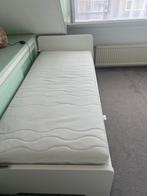 Askvoll bed, Ophalen, 90 cm, Eenpersoons, Wit