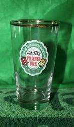Vaderdag cadeau tip Vintage Heineken Bierglas Amsterdam "80, Ophalen of Verzenden, Zo goed als nieuw, Reclamebord, Plaat of Schild