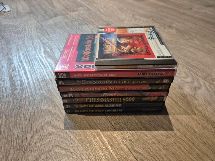 Oude PC spellen voor de verzamelaar of liefhebber, Spelcomputers en Games, Games | Pc, Zo goed als nieuw, 1 speler, Ophalen