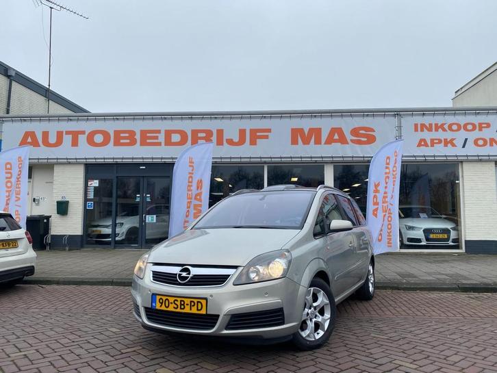 Opel Zafira 2.2 Cosmo Nwe Ketting+Onderhoud Airco Trekhaak C, Auto's, Opel, Bedrijf, Te koop, Zafira, ABS, Airbags, Airconditioning