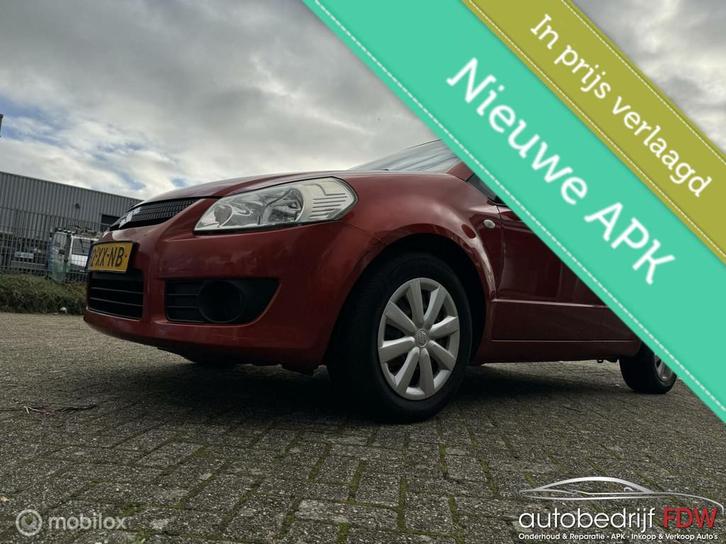 Suzuki SX4 1.6 Comfort/LEER BEKLED/TREKHAAK/NAP/AIRCO/CRUISE, Auto's, Suzuki, Bedrijf, Te koop, SX4, ABS, Airbags, Airconditioning