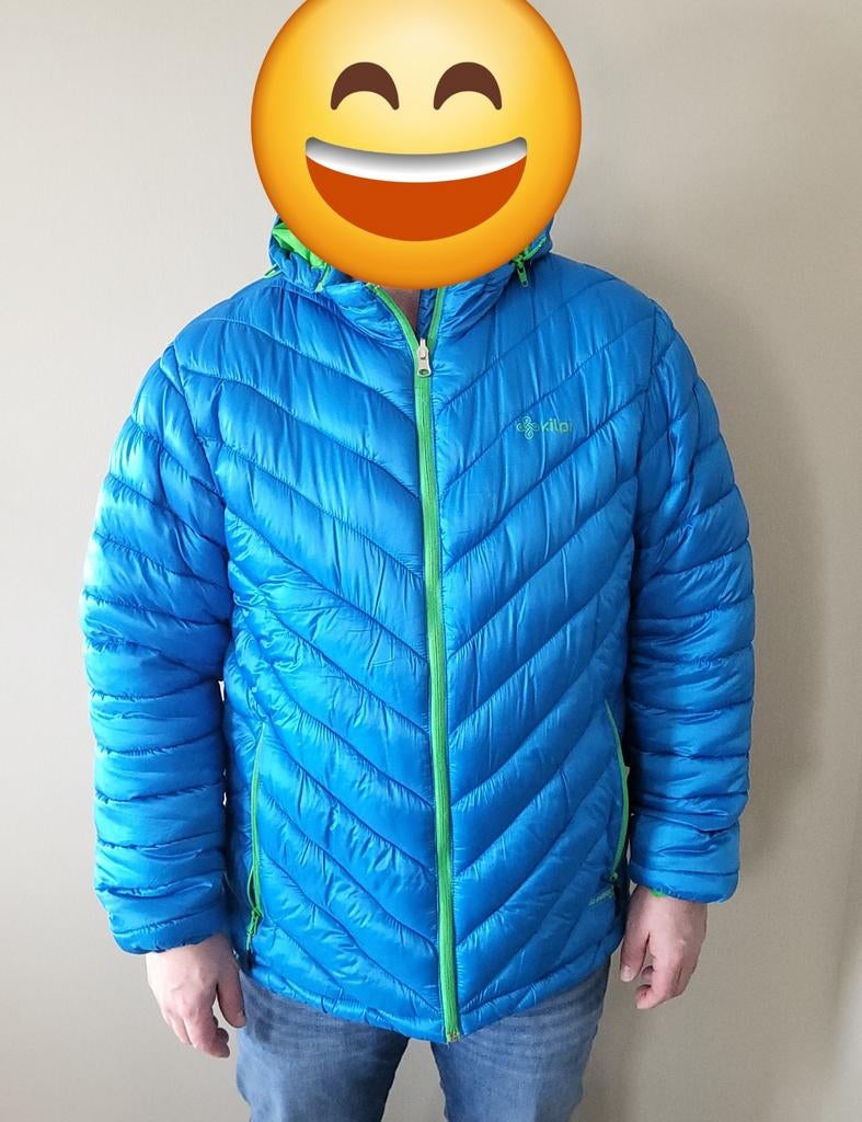 Kilpi Heren Winterjas/Skijas - Blauw, Kleding | Heren, Wintersportkleding, Zo goed als nieuw, Jack, Maat 56/58 (XL), Ophalen of Verzenden