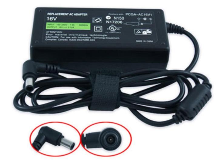 16V 3.75A 60W laptop adapter voor Fujitsu Siemens, nieuw, Computers en Software, Laptop-opladers, Nieuw, Ophalen of Verzenden