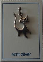 ZILVEREN HANGER: POESJE (NIEUW), Verzenden, Zilver, Hanger