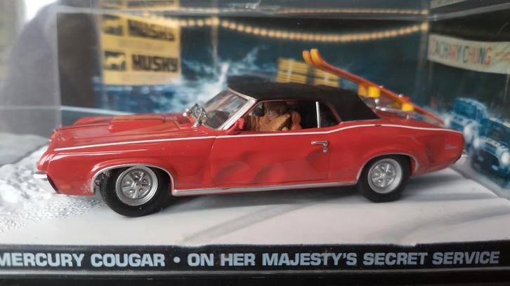 Mercury Cougar 1:43 James Bond 007 Majesty Secret Pol, Hobby en Vrije tijd, Modelauto's | 1:43, Nieuw, Auto, Overige merken, Verzenden